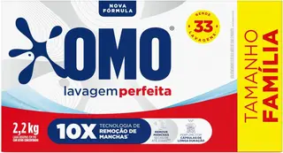 Sabão em Pó OMO Lavagem Perfeita 2,2kg imagem 1